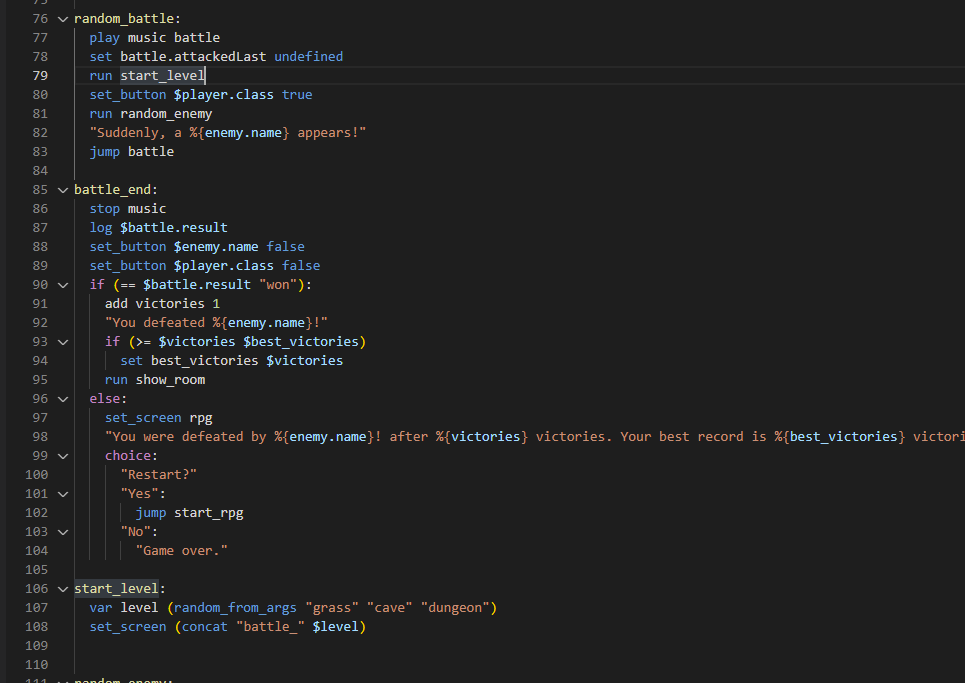 New narrat syntax highlighting extension for Visual Studio Code ...